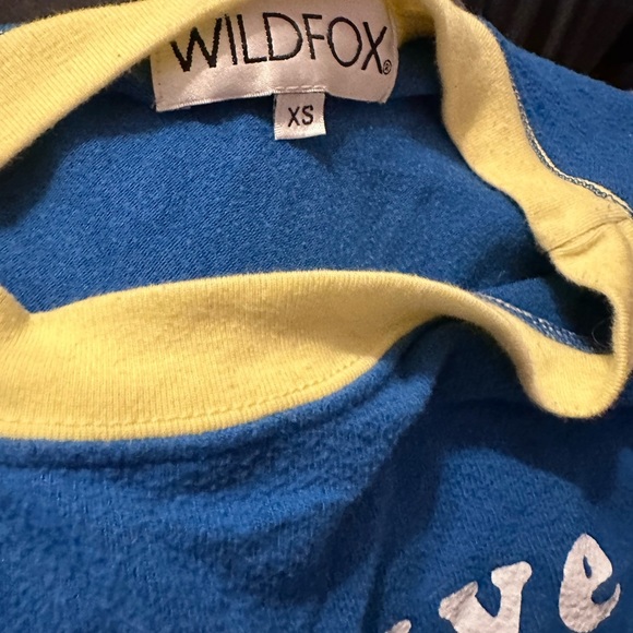 Wildfox Let’s Live in a Caravan Sweater, Sz XS - Picture 3 of 3